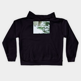 Snowy Pine Kids Hoodie